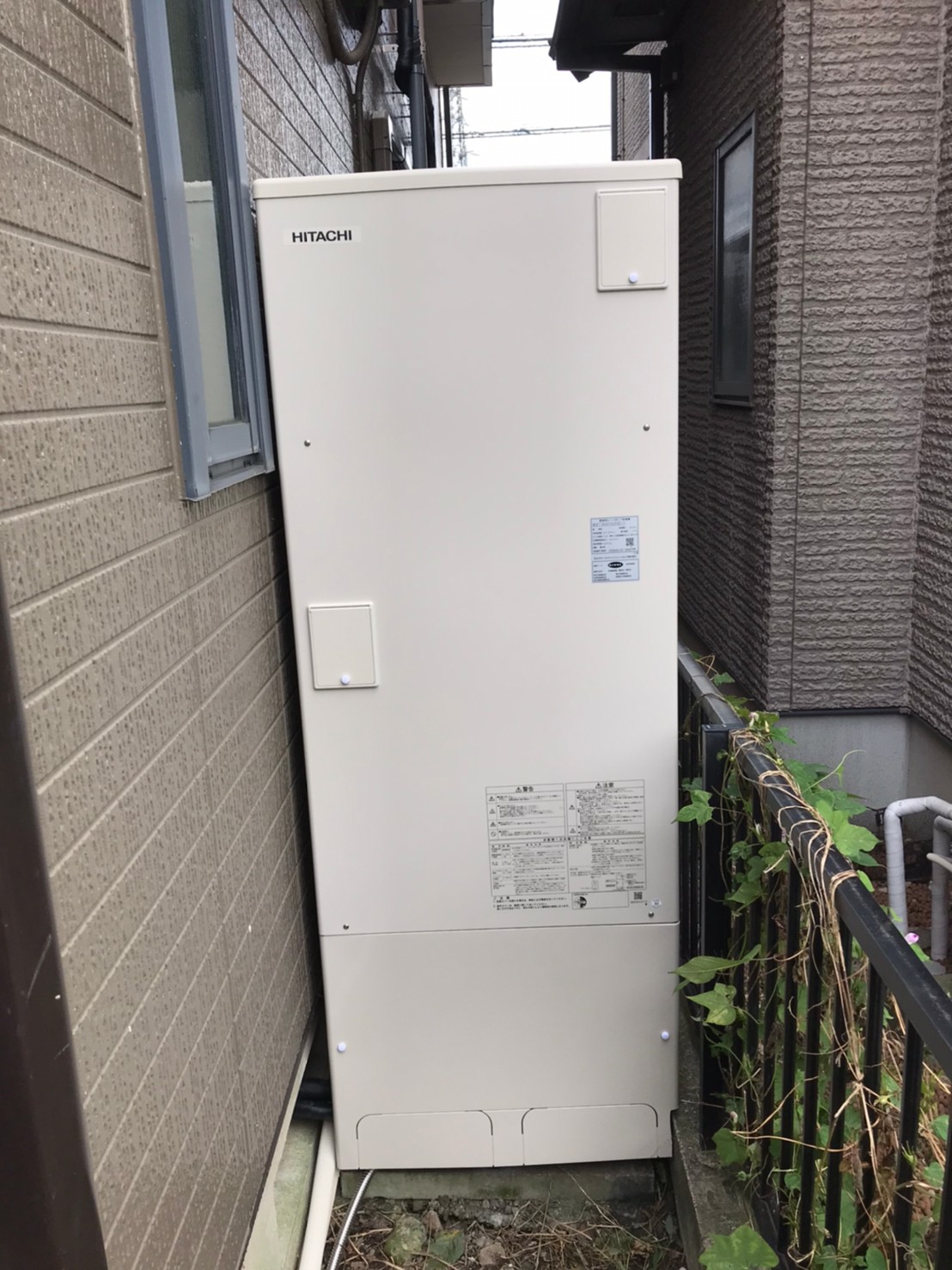栃木県塩谷郡塩谷町泉エコキュート交換工事O様